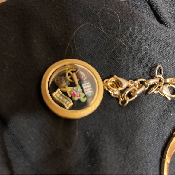 Origami Owl bezel w/many accessories - Picture 8 of 9